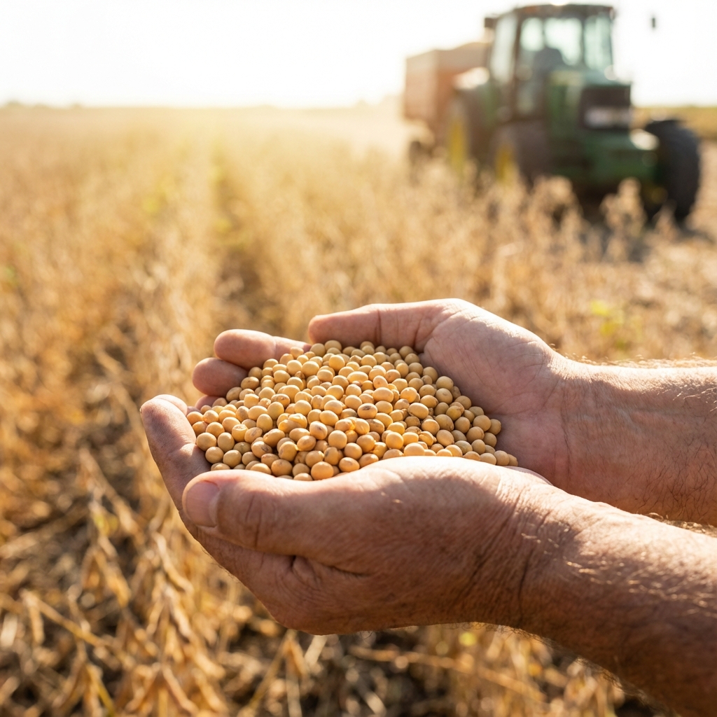 Granos de soya